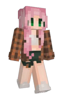 Kowgurl Minecraft avatar full body