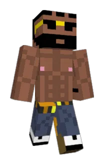 KozBoi Minecraft avatar full body