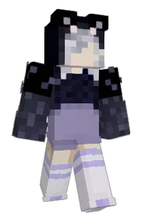 KpopAnimeWeeb Minecraft avatar full body