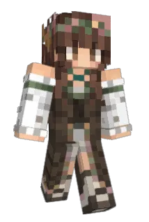 Krabskat Minecraft avatar full body