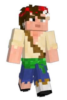 Krakenini Minecraft avatar full body