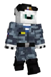 Krakusiek Minecraft avatar full body