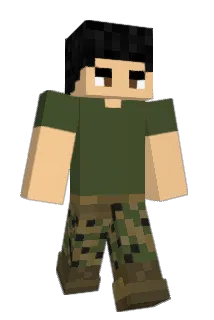 Kravizx Minecraft avatar full body