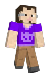 Krawf Minecraft avatar full body