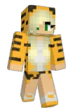 Krazorax Minecraft avatar full body