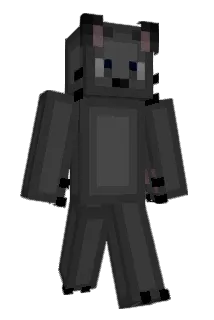 KreepyKitten Minecraft avatar full body