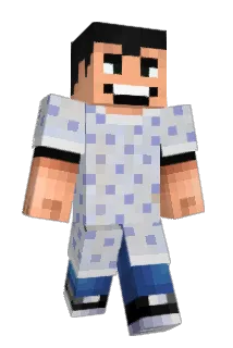 Kretinoj Minecraft avatar full body