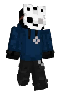 KriptoGlitch Minecraft avatar full body