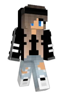 KrissiBienchen Minecraft avatar full body