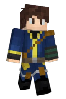 KrogiX Minecraft avatar full body