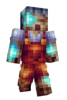 Kromiq Minecraft avatar full body