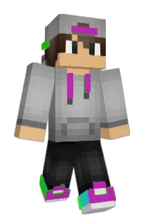 KrozyK Minecraft avatar full body