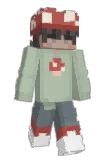Krubson Minecraft avatar full body