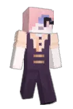 Kruis Minecraft avatar full body
