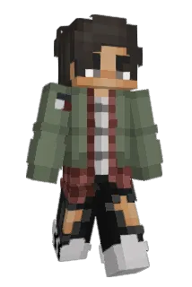 Kruseified Minecraft avatar full body