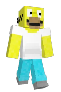 Krustengott Minecraft avatar full body