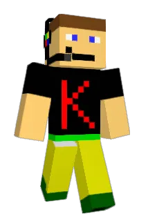 Krysik Minecraft avatar full body