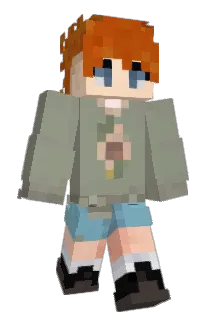 Kryvolt Minecraft avatar full body
