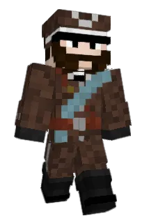 KubajziK Minecraft avatar full body