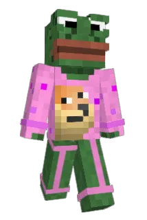 KubbyChan Minecraft avatar full body