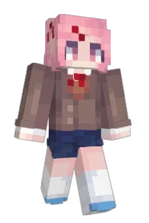 Kunnioitus Minecraft avatar full body