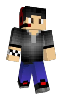 Kurai_Roxas Minecraft avatar full body