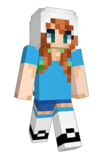 Kurap1kate Minecraft avatar full body