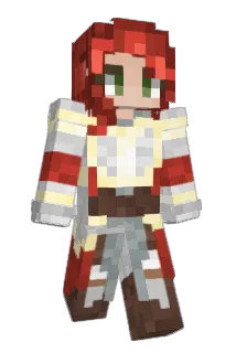 Kurasao Minecraft avatar full body