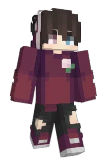 KuroBunny Minecraft avatar full body