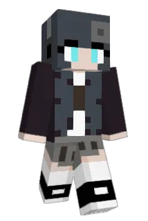 KuroPixel Minecraft avatar full body