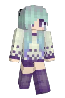 KuroTech Minecraft avatar full body