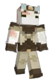 Kurobux Minecraft avatar full body