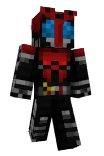 KurokageRider Minecraft avatar full body