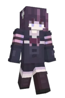 Kurokomi Minecraft avatar full body
