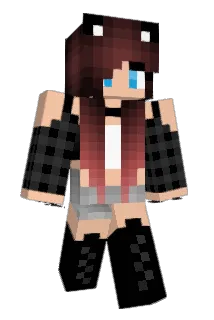 Kurolily Minecraft avatar full body