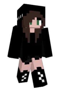 Kurtka Minecraft avatar full body