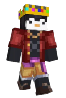 KushyThePenguin Minecraft avatar full body