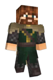 KutFries Minecraft avatar full body