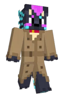 Kyb3rr Minecraft avatar full body