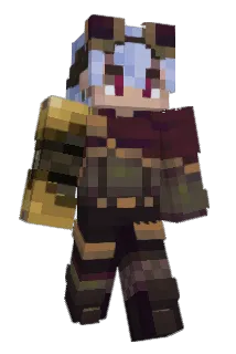 Kyuuragi Minecraft avatar full body
