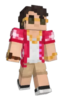 KzKhan Minecraft avatar full body
