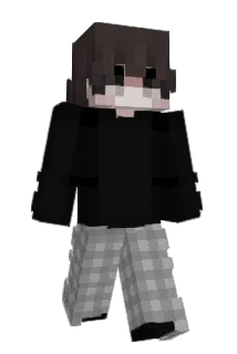 L008 Minecraft avatar full body