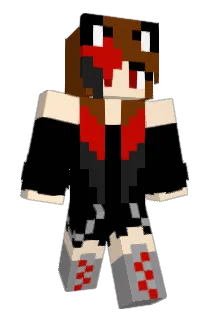 L3murCatta Minecraft avatar full body