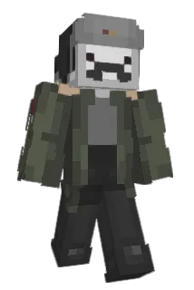 LAS_MONO Minecraft avatar full body