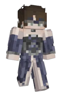 LCD1602 Minecraft avatar full body