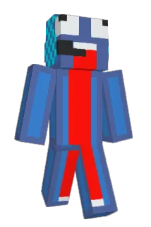 LDJ007 Minecraft avatar full body