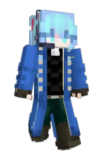 LE4NEDD Minecraft avatar full body