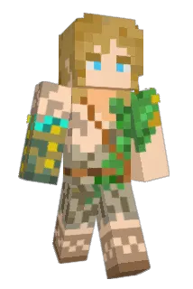 LECEF Minecraft avatar full body