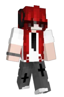LF_Dark_black Minecraft avatar full body