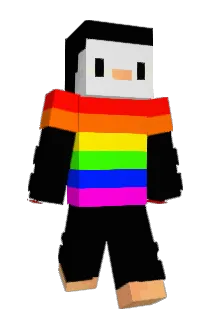 LGBTQsupport Minecraft avatar full body